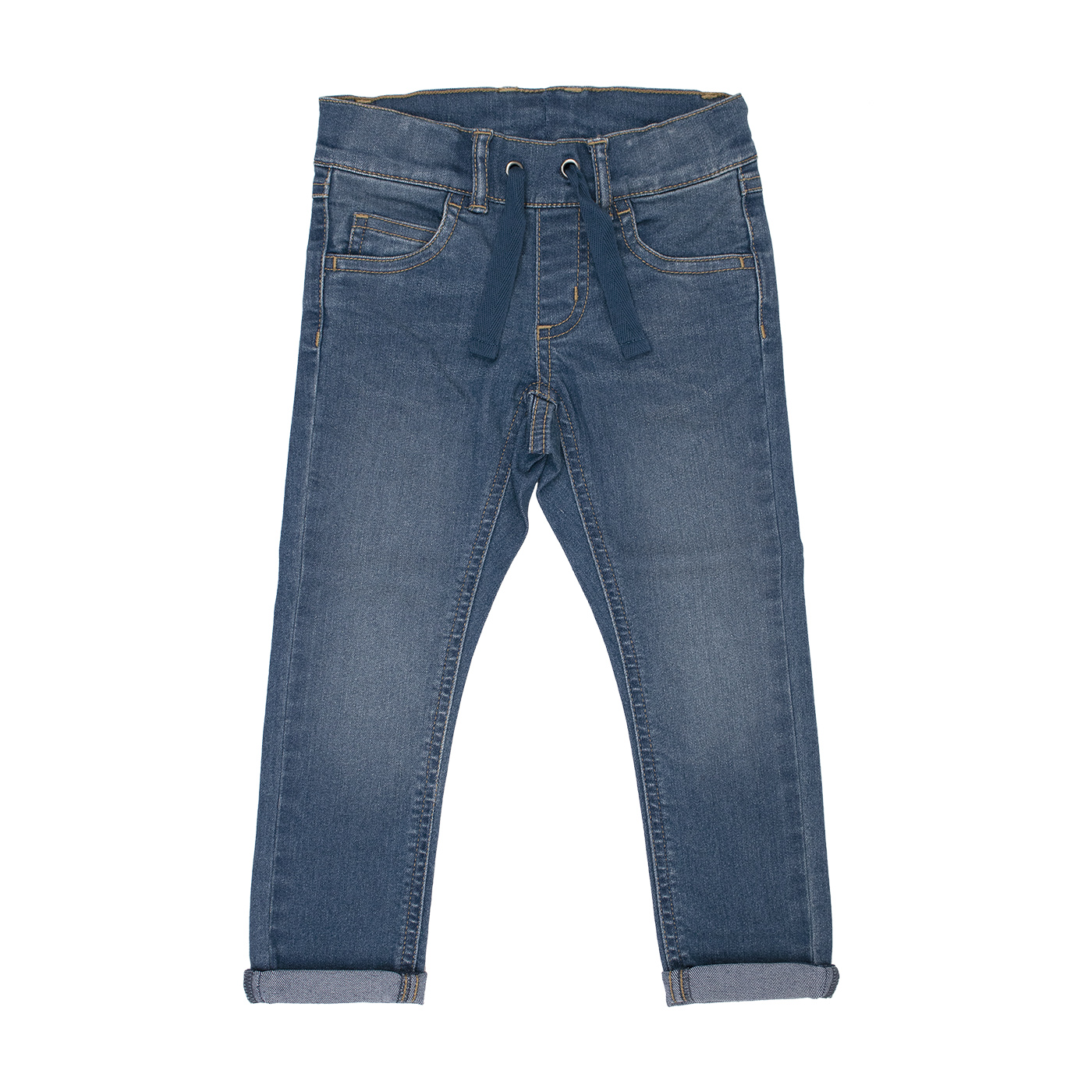 slim fit jeans STRETCH DENIM INDIGO WASH | Trousers for kids
